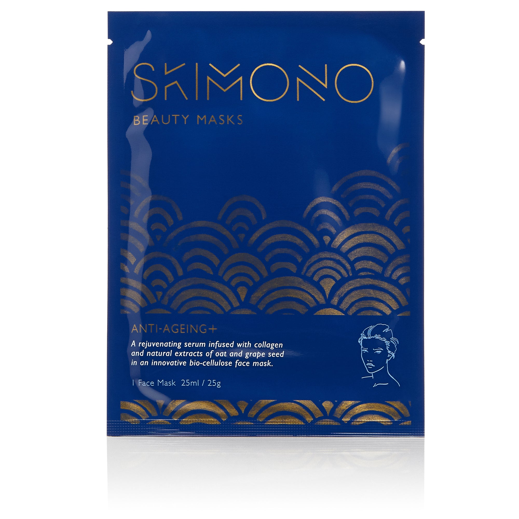 Skimono Anti-Ageing+ Bio-Cellulose Face Mask