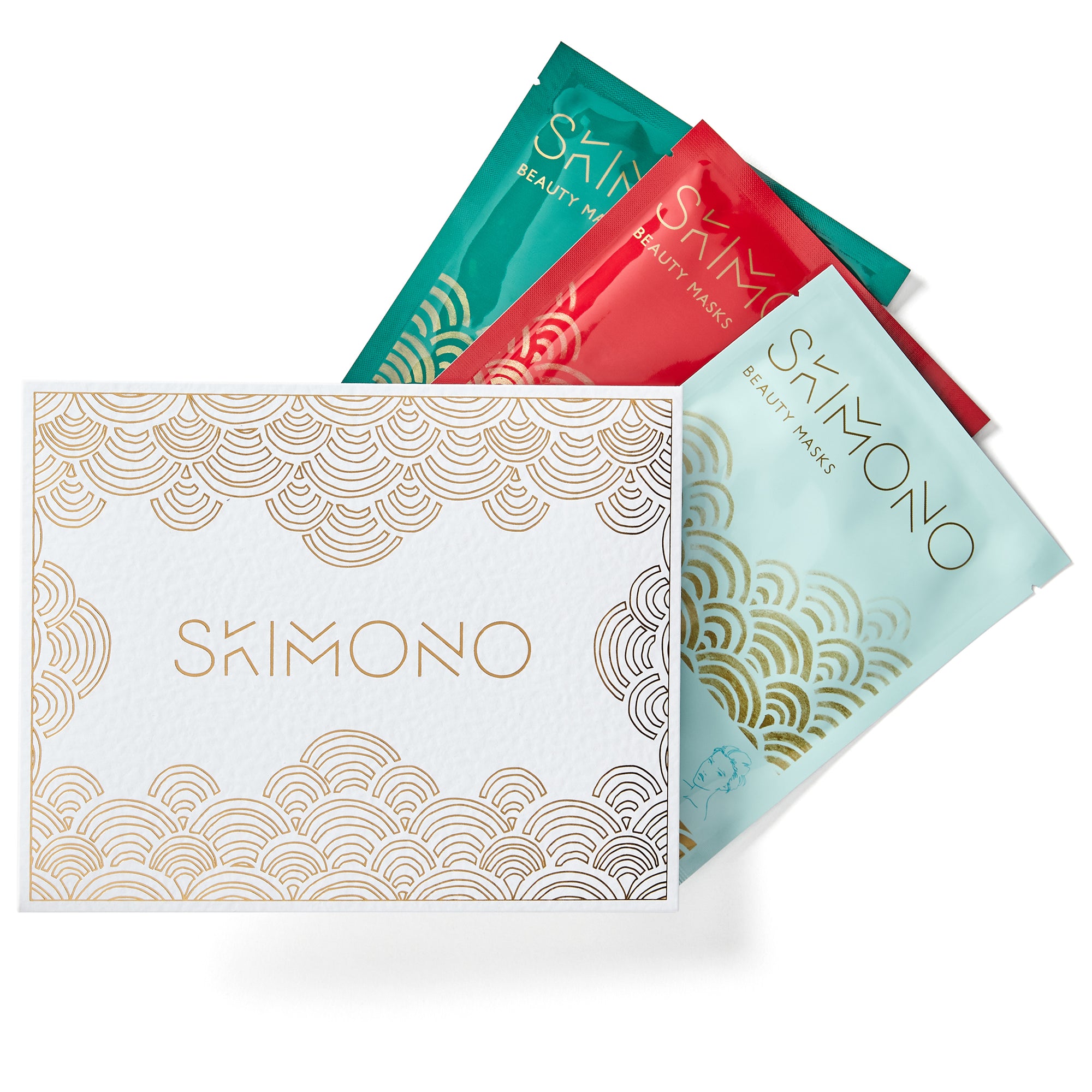 Skimono After Sun+ Indulgence Set: Face, Hand & Foot Masks (3 Pack)